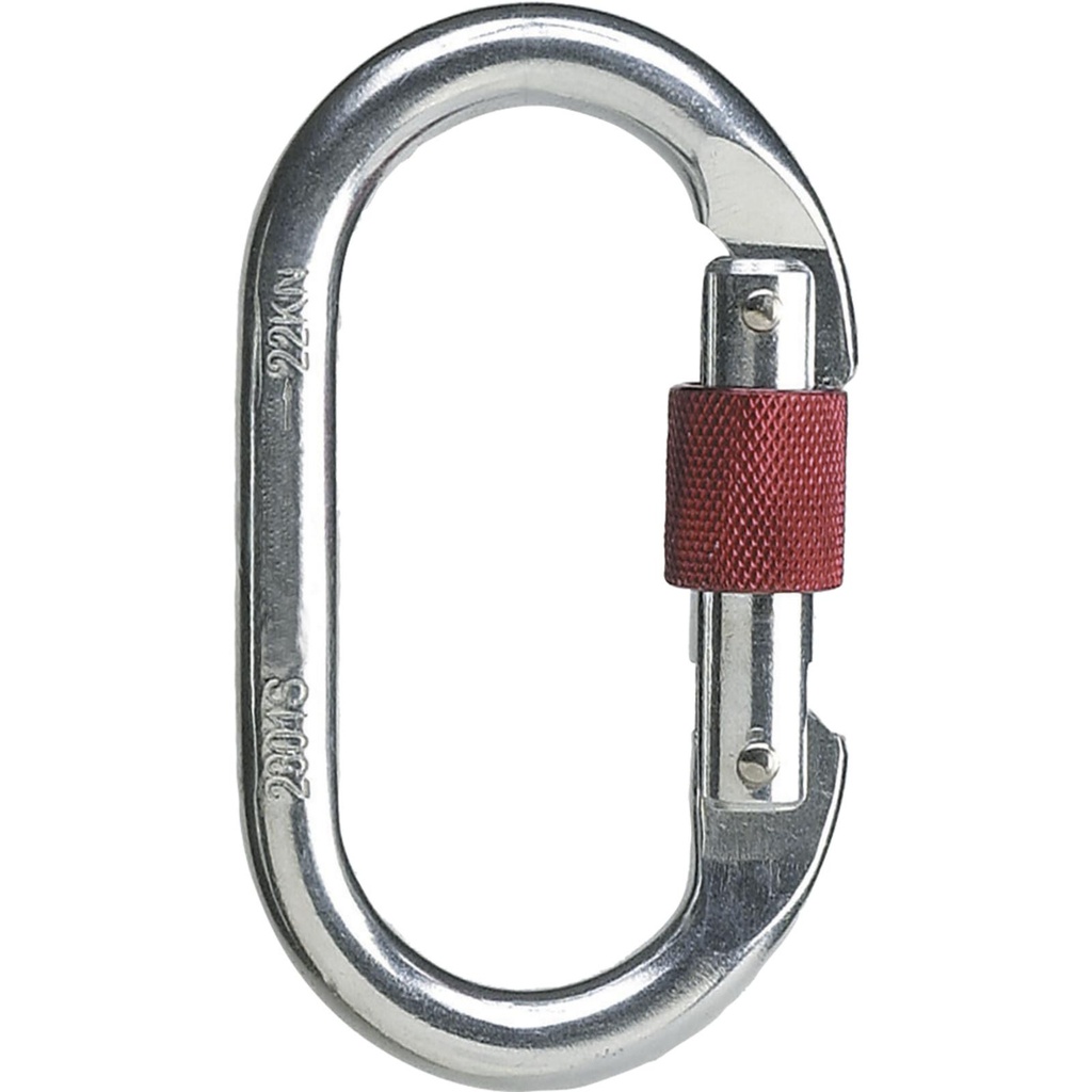 SCREW KARABINER, 16 MM OPENING - PACK OF 5